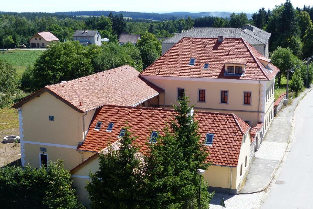 Penzion Hurky Nova Bystrice Exterior photo