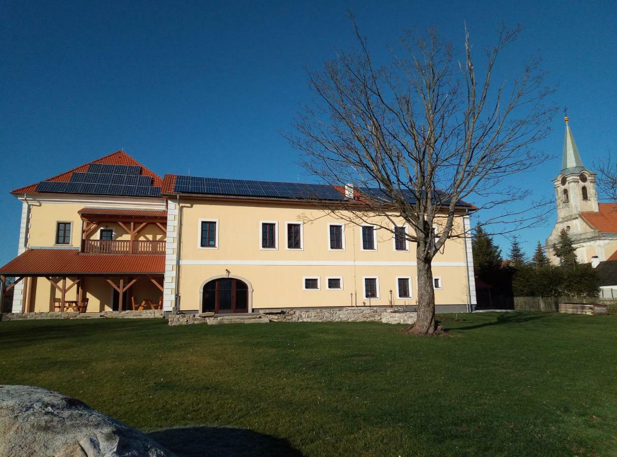 Penzion Hurky Nova Bystrice Exterior photo